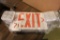 Emergency Exit Sign