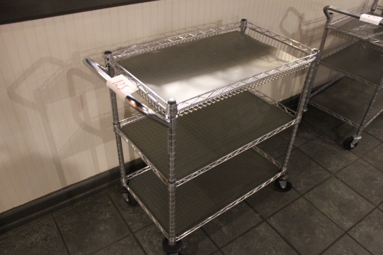Metal 3 Tier Cart on Castors