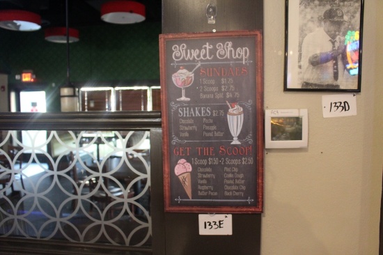 Sweet Shop Sign