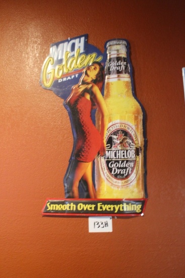 Michelob Golden Draft Sign
