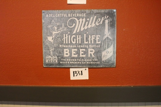 Miller High Life Sign