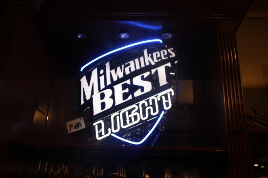 Milwaukee Best Light Neon Sign