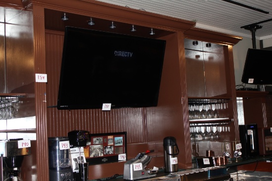 Lighted Bar Cabinet DIsplay Unit