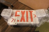 Emergency Exit Sign