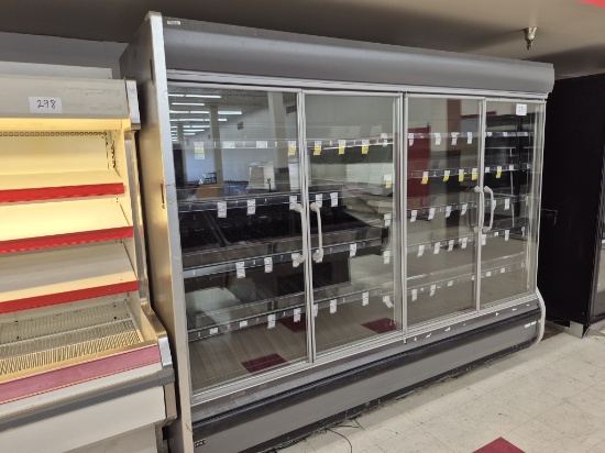 Hussmann 4 Door Refrigerated Case
