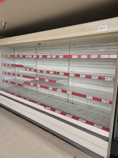 Hussmann Open Air Refrigerated Case