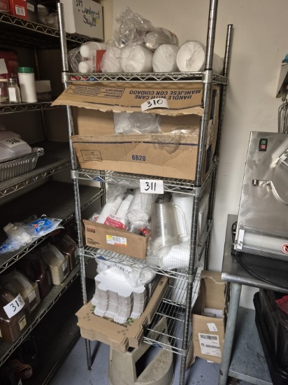 Wire Shelving Unit