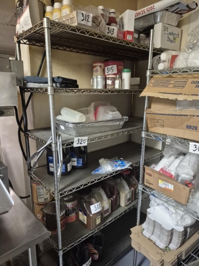 Wire Shelving Unit
