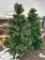 (2) Artificial Christmas Trees and Stands