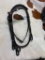 Unused Leather Headstall and Reins