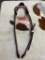 Unused Showman Belt Tack Alligator Print Headstall