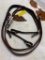 Unused Brown Nylon Headstall and Reins