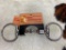 Qty (1) Unused Stainless Eggbutt Snaffle Bit w. Copper Rollers