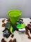 Unused Lime Green Horse Gift Bucket