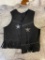 Unused Child's Large Black Suede Vest and Chaps Set