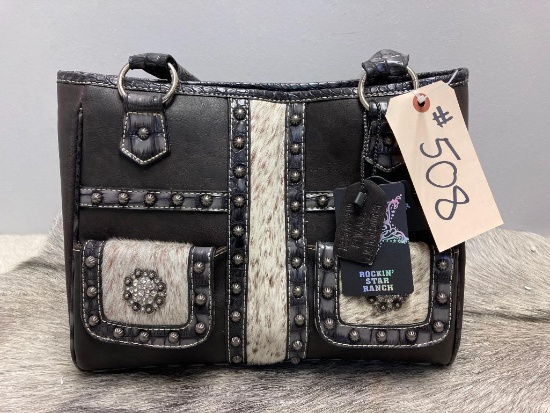 Unused Rockin Star Ranch Dark Brown W Cow Hide Detail Purse Equine Livestock Horse Tack Saddle Online Auctions Proxibid Unused Rockin Star Ranch Dark Brown W Cow Hide Detail Purse Equine Livestock Horse Tack Saddle Online Auctions Proxibid