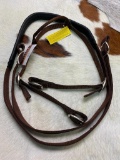 Unused Brown Nylon Headstall and Reins