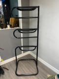 Black 3-Tiered Saddle Stand