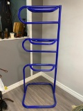 Blue 3-Tiered Saddle Stand