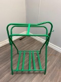 Folded Metal Saddle Stand (Green)