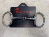 Qty (1) Unused Stainless Eggbutt Snaffle Bit