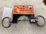 Qty (1) Unused Stainless Eggbutt Snaffle Bit