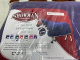 Qty (1) Unused Showman Polar Fleece Horse Cooler (Purple)
