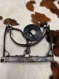 Qty (1) Unused Horse Show Halter and Lead Set