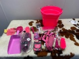 Unused Pink Pony Gift Bucket