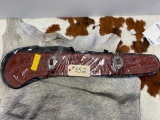 Unused Tooled Leather Rifle Scabbard