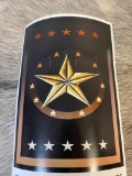 Unused 5' x 6.5' 'Western Star' Rug