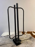 Unused Black HD Saddle Rack w. Fence Holder