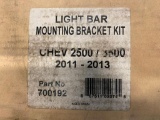 Unused Light Bar Mounting Bracket Kit