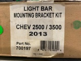 Qty (2) Unused Light Bar Mounting Bracket Kit