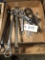 BOX OF MISC WRENCHES