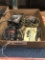 BOX OF VINTAGE MODEL TRAIN CONTROLLERS (4)