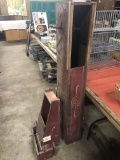 TWO PCS OF VINTAGE FANNING MILL ELEVATOR