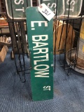 EAST BARTLOW ST SIGN