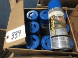 CASE OF 12 BLUE MARKING PAINT