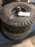 TWO SMALL AIR TIRES
