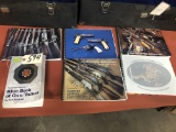 STACK OF GUN AUCTION AND VALUE BOOKS