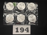 Silver Eagle Mixed Dates unc.