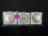 1880 O, 1883, 1900 Morgan Dollar