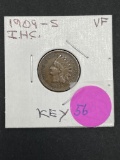 1909 S Indian Head Cent, Rare