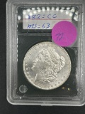 1882 CC Morgan Dollar, MS63