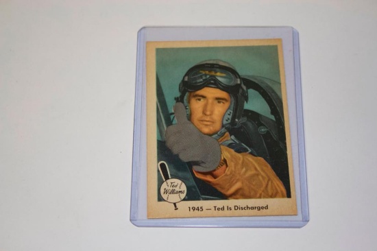 1959 Fleer Ted Williams - Is Discharged Red Sox