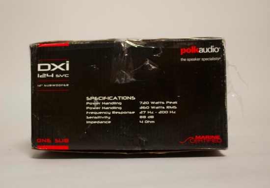 DXI Polk Audio 124 SVC Speaker