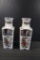 Japanese Hand Painted Vases