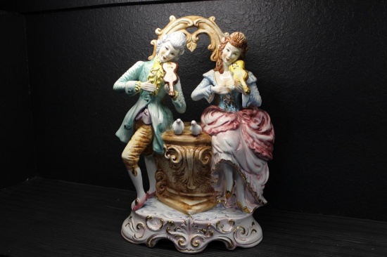 Capodimonte 17" Porcelain Figurine