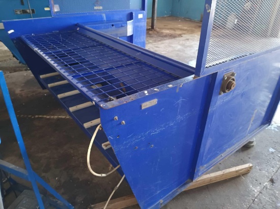 Pneumatic Cart lift folding table